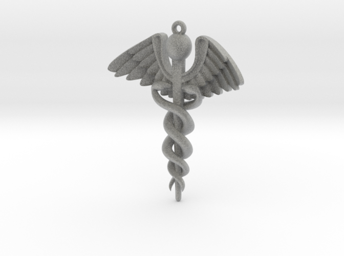 Caduceus 3D Print 112039