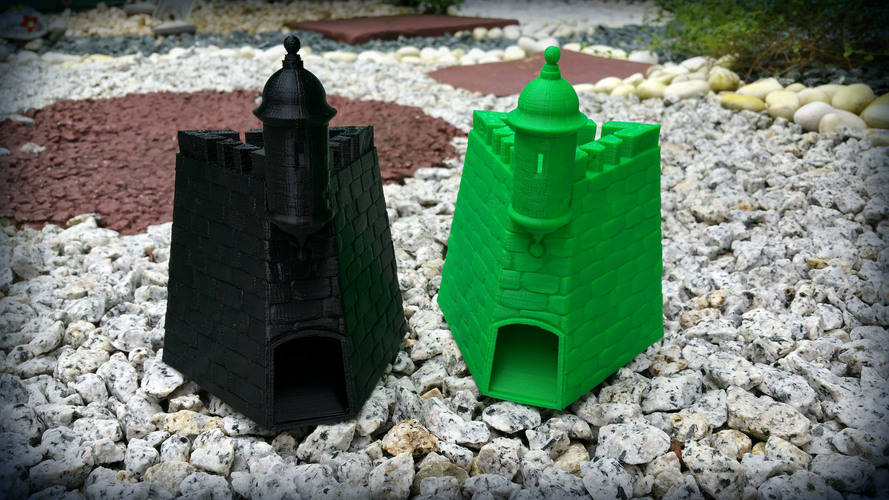 Dice Tower “La Garita del Castillo San Felipe del Morro” 3D Print 112074