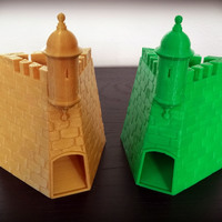 Small Dice Tower “La Garita del Castillo San Felipe del Morro” 3D Printing 112078