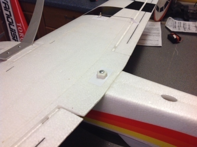 Wing Fix Nut 3D Print 112151