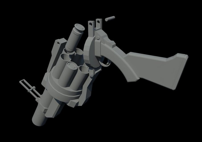 Grenade Launcher - Team Fortress 2 - The Demoman  3D Print 112178