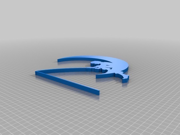 3D Printed Mini cooper logo by Bouverat Patrick