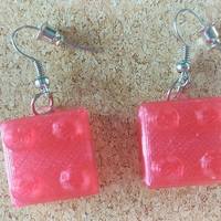 Lego Earrings Small - Thumbnail 2