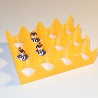 Subbuteo Team Holder Hole 21,5mm Height 28mm - Thumbnail 1