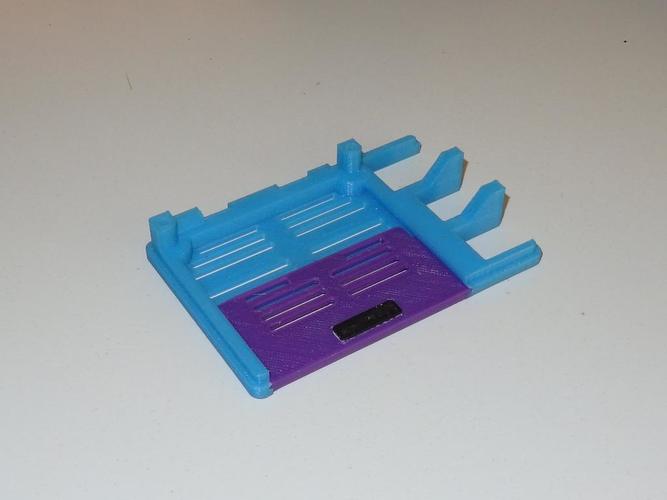 Raspberry Pi2/Pi3 Case with GPIO sliding doors 3D Print 112375