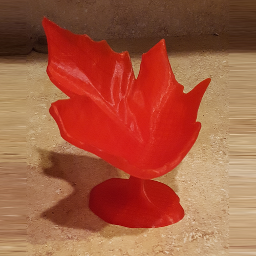 Maple Leaf Candy Dish for Host/Hostess Gift 3D Print 112395