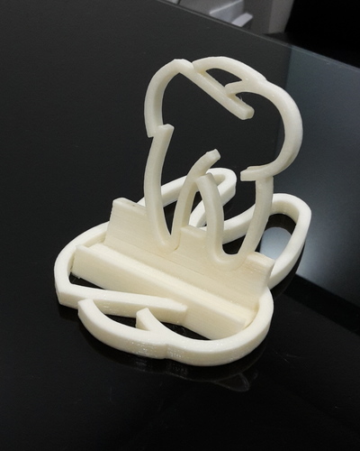 Phone holder for dentists - tooth theme. 3D Print 112412