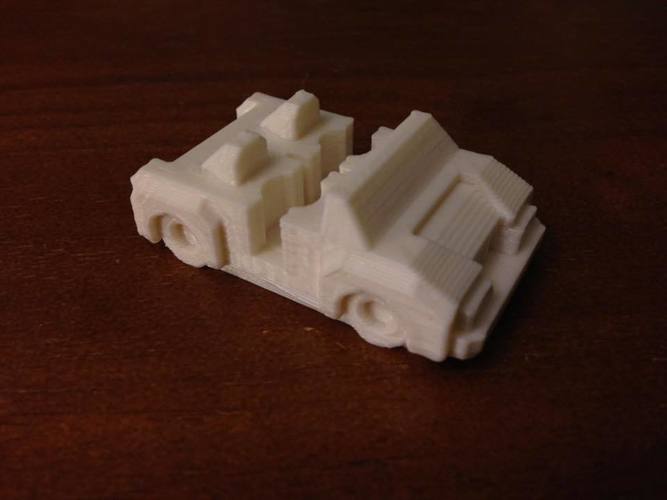Mech City: Vehicle Set 3D Print 112456