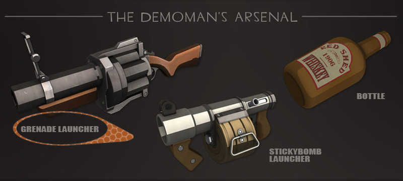 Grenade Launcher - Team Fortress 2 - The Demoman 