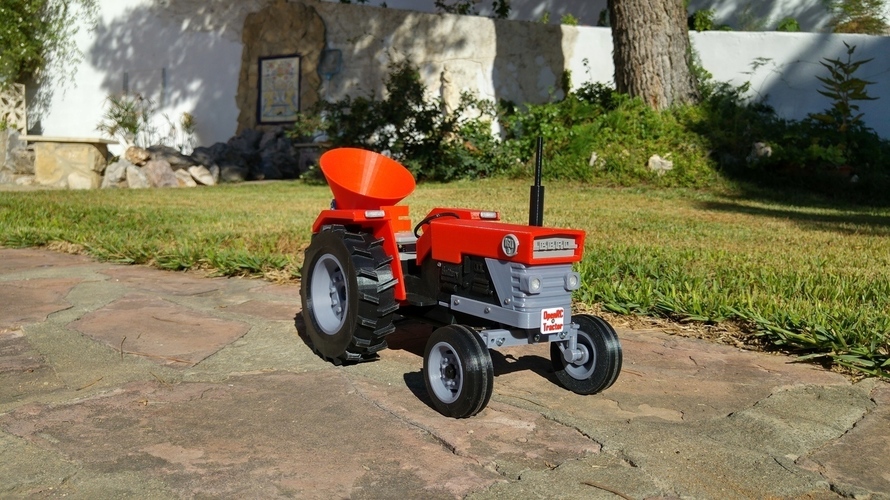 OpenRC Tractor fertilizer 3D Print 112716