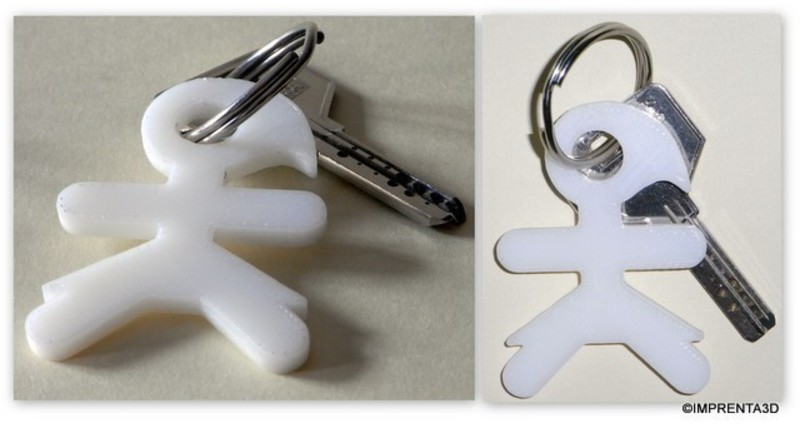 Woman Keychain