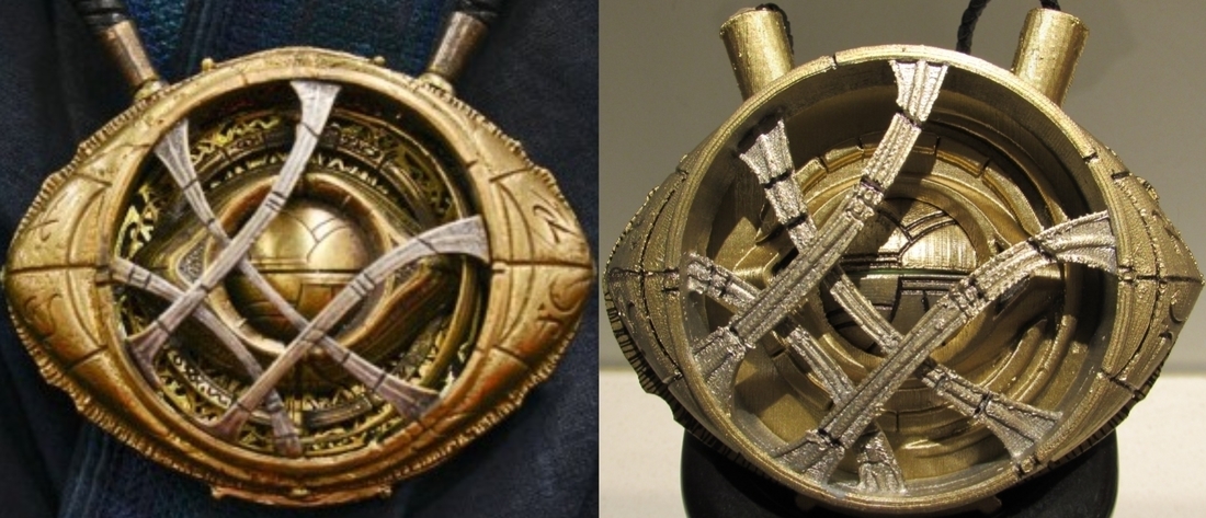 Eye of Agamotto - Doctor Strange (with Opening Eye) 3D Print 112799