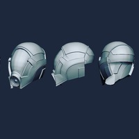 Small Tali'zorah vas Normandy's helmet from Mass Effect 3 3D Printing 112857