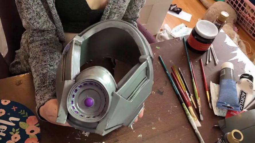 Tali'zorah vas Normandy's helmet from Mass Effect 3 3D Print 112859