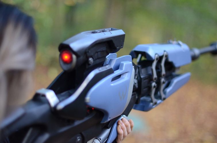 Overwatch 3D Printed Widowmaker Rifel Cosplay Gun 
