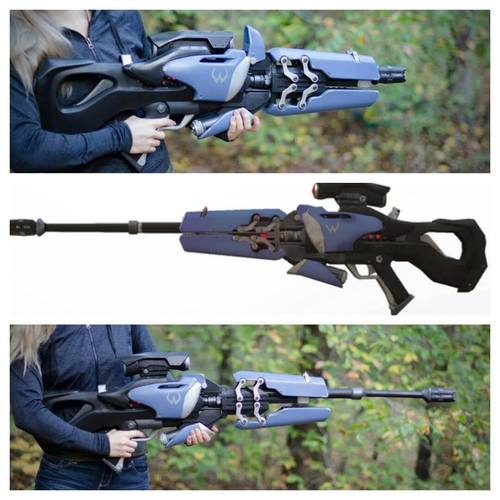 Widowmaker's Widow's Kiss Collapsible Sniper Rifle (Overwatch) 3D Print 112937