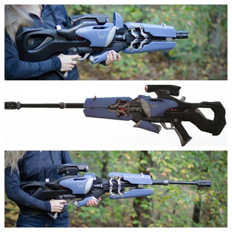 Widowmaker's Widow's Kiss Collapsible Sniper Rifle (Overwatch) - Pinshape