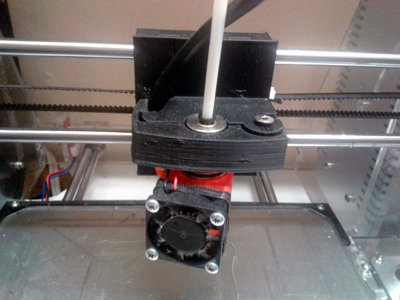 Quick Release for extruder