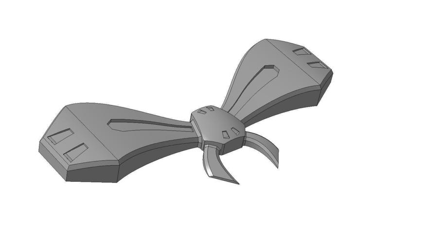 Cyber bow acsessorie 3D Print 113096
