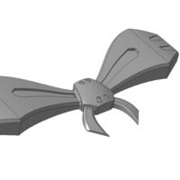 Small Cyber bow acsessorie 3D Printing 113096
