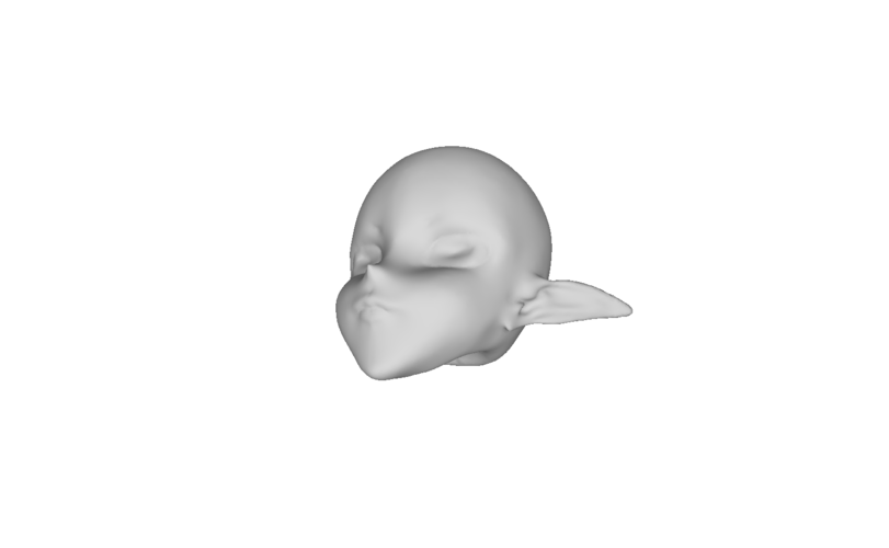Elf head 3D Print 113102