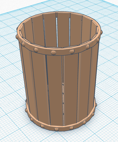 Garbage Bin 3D Print 113128