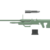 ​SRS 99 D Sniper Rifle (Halo)​ - Thumbnail 4