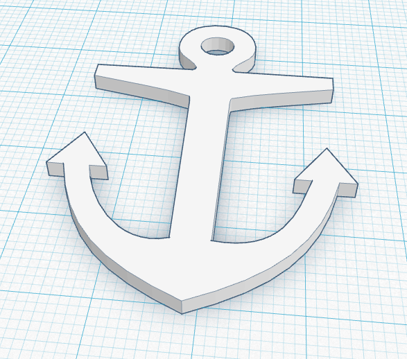 Download 3d Printed Anchor Trinket Bracelet By Geiger Pinshape