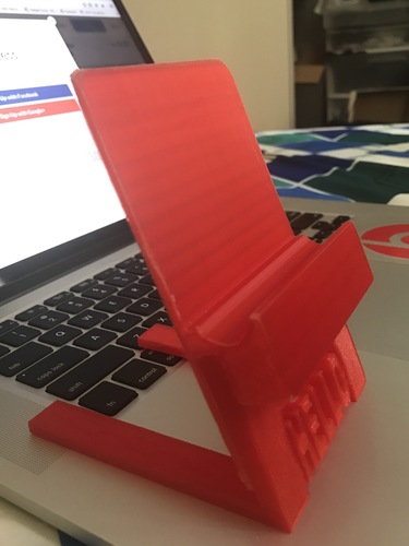 Iphone/ipad holder (2 pieces). Laptop/PC Mount 3D Print 113237