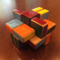Small Cornerless Split Domino Puzzle 3D Printing 113341