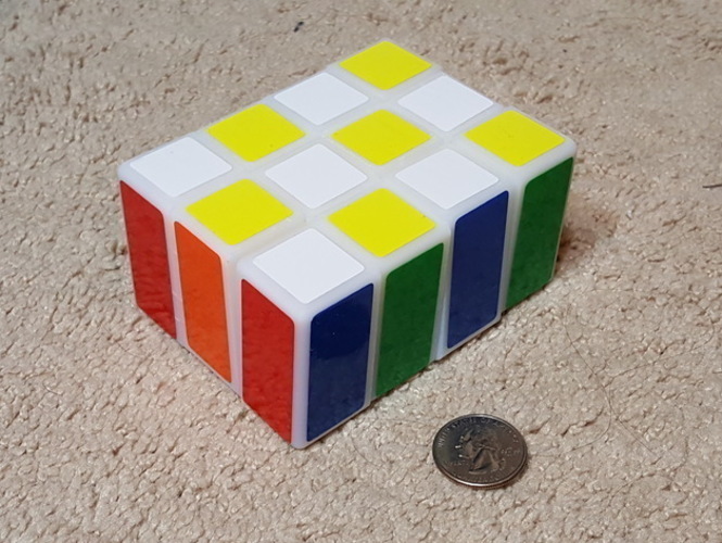 1x3x4 Twisty Puzzle 3D Print 113350