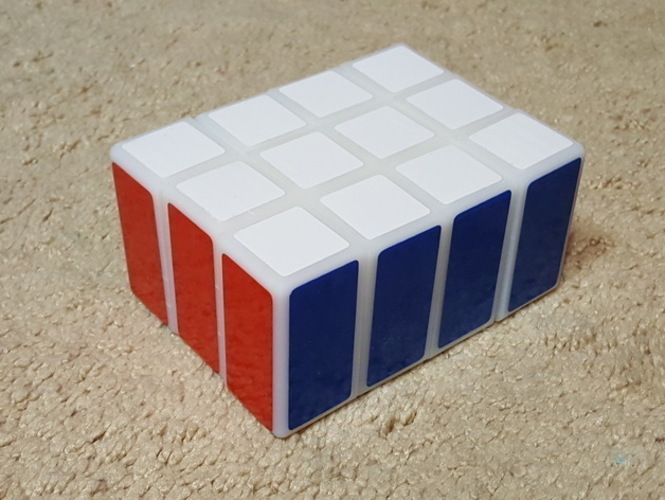 1x3x4 Twisty Puzzle 3D Print 113351