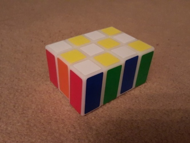 1x3x4 Twisty Puzzle 3D Print 113352