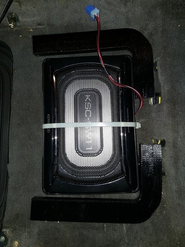 Underseat Heat Diverter for Subaru 3D Print 113431