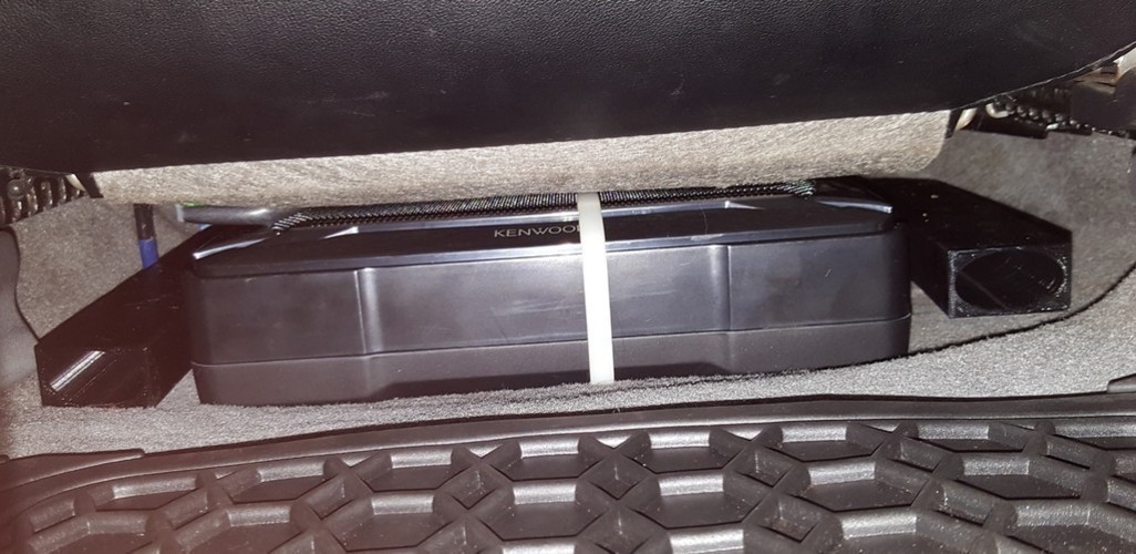Underseat Heat Diverter for Subaru 3D Print 113432