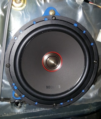 Front Door Speaker Brackets for Subaru 3D Print 113434