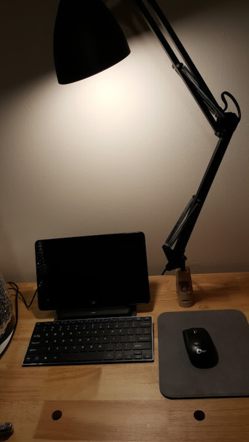 Articulating Arm Lamp Clamp w/ SeeMeCNC Moai Statue - Pinshape