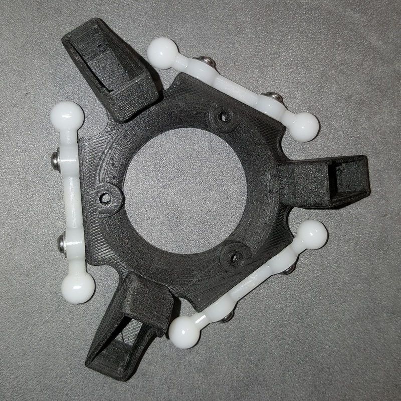 Rostock Max Effector Platform - Fan Shroud Combo Alt
