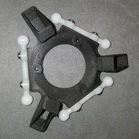 Small Rostock Max Effector Platform - Fan Shroud Combo Alt 3D Printing 113474