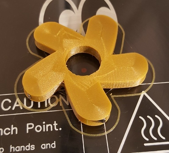 Fidget Glaive Spinner 3D Print 113503