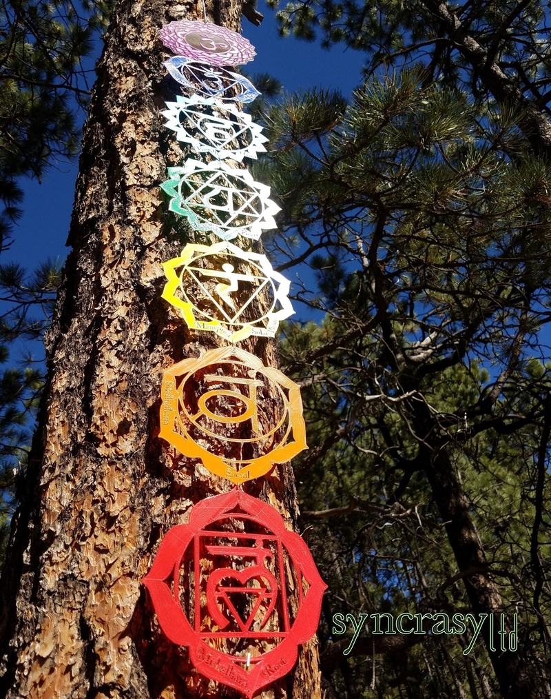 Chakra snowflakes!