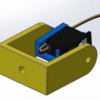 Pan&Tilt Servo Bracket Kit for Futaba HS-65HB Mini Servo - Thumbnail 2