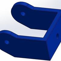 Pan&Tilt Servo Bracket Kit for Futaba HS-65HB Mini Servo - Thumbnail 4