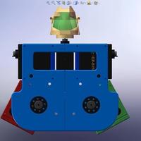 Small SwivelHips Kit for the HiTecRCD RoboNova-1 BiPedal Robot 3D Printing 113575