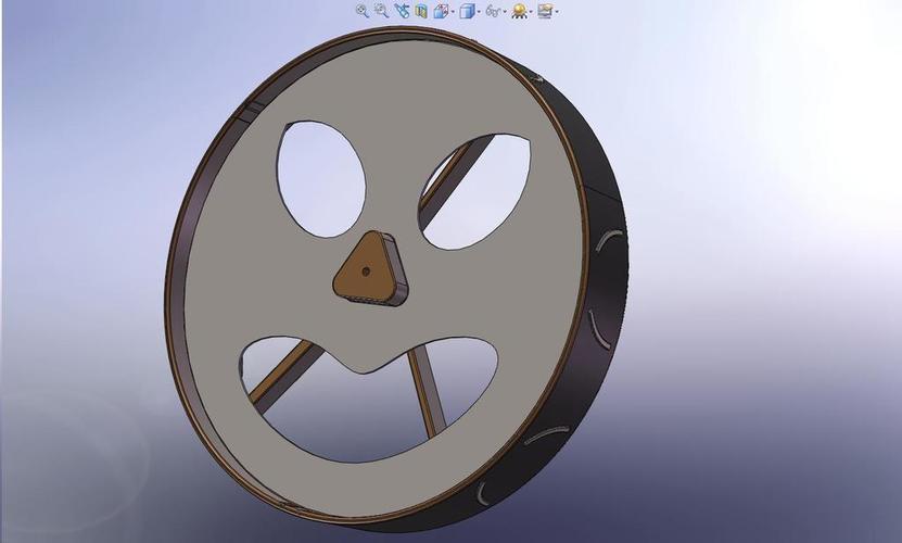 180mm Diameter MegaBoeBot Wheel Kit 3D Print 113605