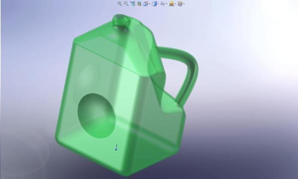 CupCake MakerBot Milk Carton