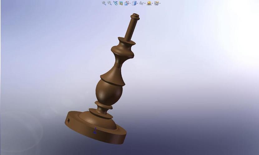 Table Lamp Stand 3D Print 113647