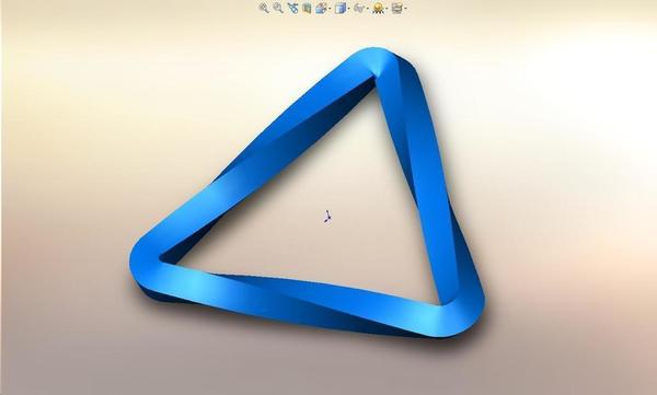 Three Sided MÃ¶bius Curve ... 