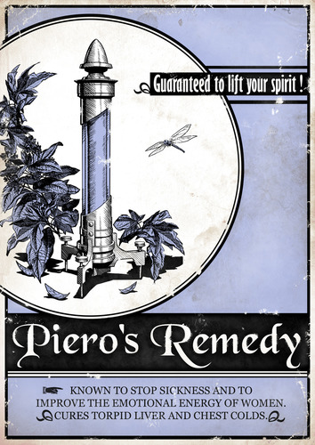 Piero's Spiritual Remedy  (Dishonored mana potion) 3D Print 113712