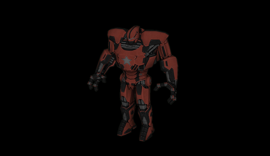 Crymson Dynamo - Iron Man 3 3D Print 113752